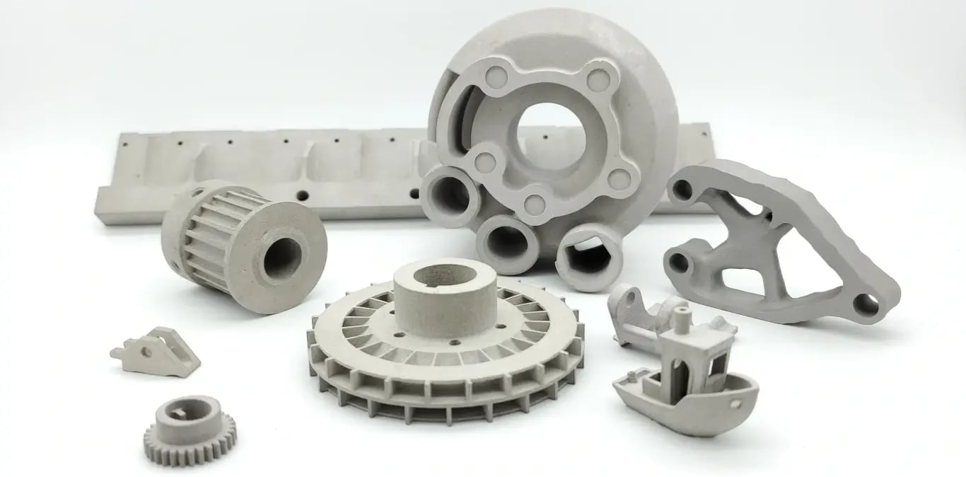 metal additive manufacturing 3d printed parts